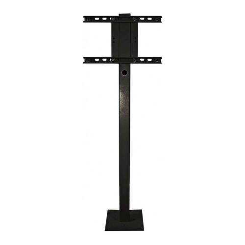 Rent to own SunBriteTV - Deck Planter Pole for Most TVs Up to 65" - Black