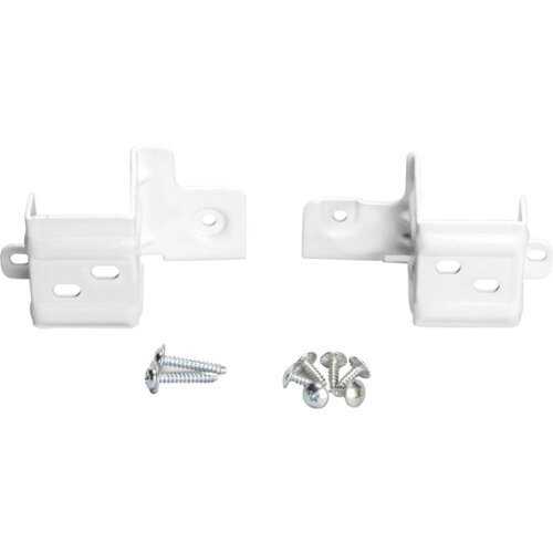 Rent to own GE - Stack Bracket Kit for 24" Front Load Washers and Dryers - Silver