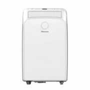 Rent to own Hisense 12,000 BTU ASHRAE Portable Air Conditioner with Window Kit, AP1219CR1W, Factory Refurbished