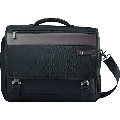 Rent to own Samsonite - Kombi Laptop Case for 15.6" Laptop - Black/brown