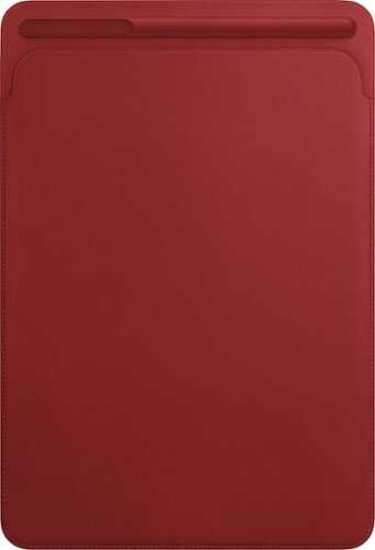 Rent to own Apple - Leather Sleeve for 10.5-inch iPad Pro - (PRODUCT)RED
