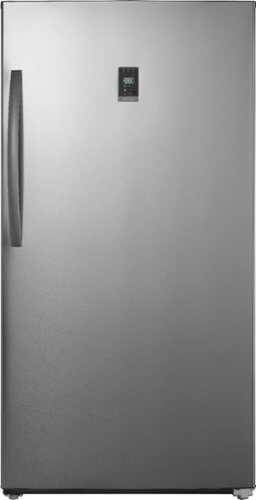 Rent to own Insignia™ - 17.0 Cu. Ft. Frost-Free Upright Convertible Freezer/Refrigerator - Stainless steel