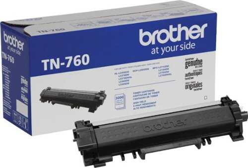 Rent to own Brother - TN760 High-Yield Toner Cartridge - Black