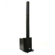 Rent to own Seismic Audio - Tower1 - Powered Portable Column Array PA System - 4x3 Column Speaker & 10 Inch Subwoofer