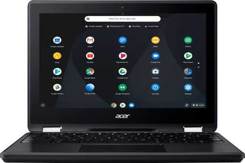 Rent to own Acer - Spin 11 2-in-1 11.6" Touch-Screen Chromebook - Intel Celeron - 4GB Memory - 32GB eMMC Flash Memory - Obsidian Black
