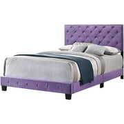 Rent to own Glory Furniture Suffolk G1402-FB-UP Full Bed , PURPLE