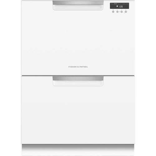 Rent to own Fisher & Paykel - 24" Front Control Built-In Dishwasher - White