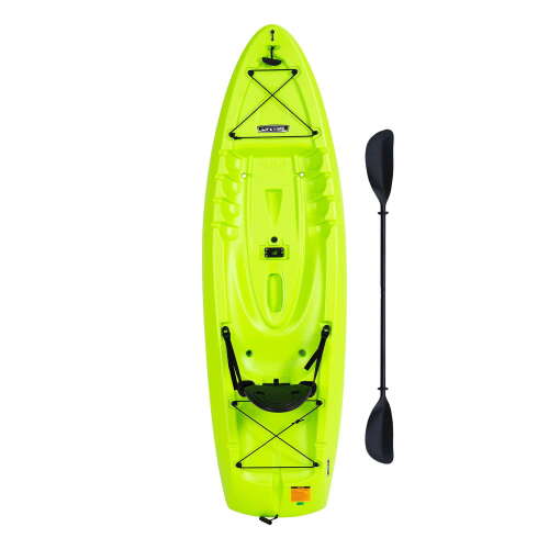 Rent To Own - Lifetime Hydros Angler 101 inch Sit-on-Top Fishing Kayak, Lime Green