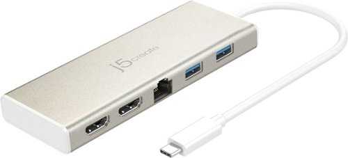 Rent to own j5create - USB Type-C Dual HDMI Mini Docking Station