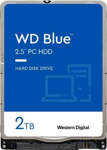 Rent to own WD - Blue 2TB Internal SATA Hard Drive for Laptops