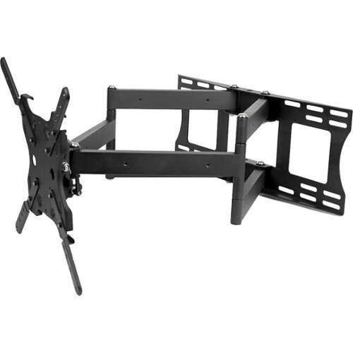 Rent to own SunBriteTV - Full Motion TV Wall Mount for Most 37" - 80" TVs - Extends 30" - Black