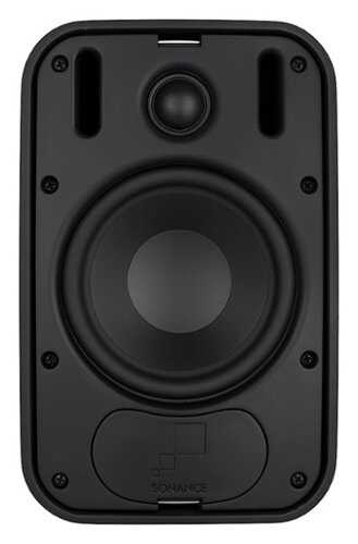 Rent to own Sonance - PS-S53T BLACK - Professional Series 5" Passive 2-Way Surface Mount Speakers (Pair) - Black