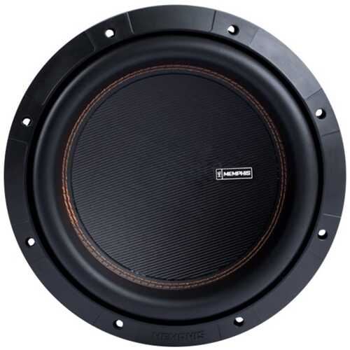Rent to own Memphis Car Audio - M6 12" Dual-Voice-Coil 8-Ohm Subwoofer - Black