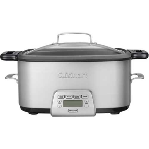 Cuisinart - 6.3qt Multi Cooker - Aluminum