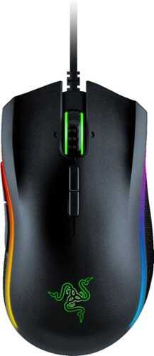 Rent to own Razer - Mamba Elite Wired Optical Gaming Mouse - Black
