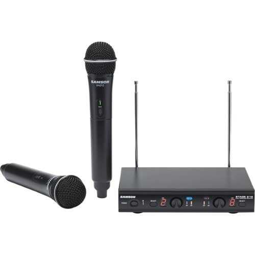 Rent to own Samson - Stage 12-Channel Wireless Dynamic Microphone System