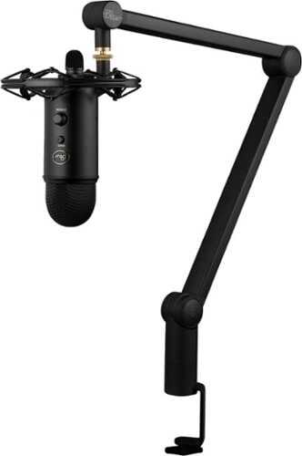 Rent to own Blue Microphones - Yeticaster Studio Professional Wired Multi-Pattern Condenser Microphone Desktop Bundle