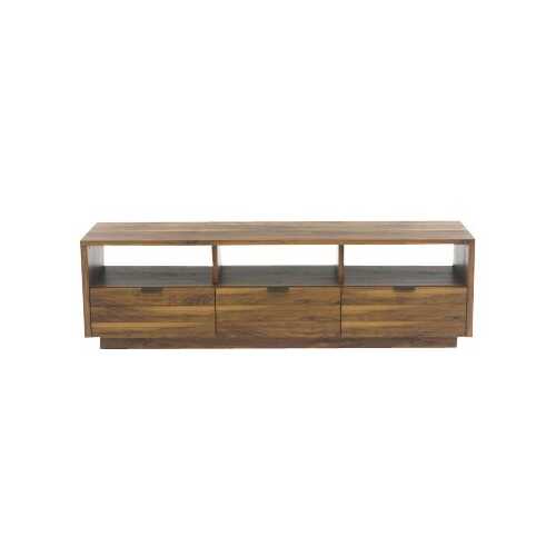 Rent to own Sauder - Harvey Park Collection TV Cabinet for Most Flat-Panel TVs Up to 70" - Grand Walnut