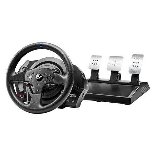 Rent to own Thrustmaster - T300RS GT Racing Wheel and 3 Pedals for PlayStation 4, PlayStation 5, PC - Black