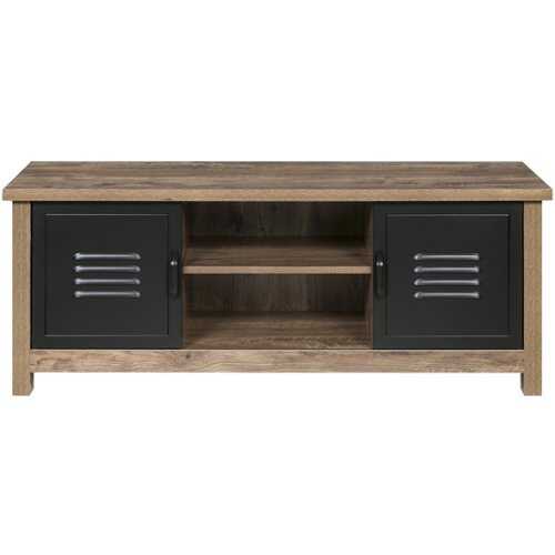 Rent to own OneSpace - TV Cabinet for Most Flat-Panel TVs - Natural Oak