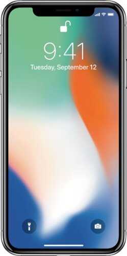 Rent to own Total Wireless - iPhone X - Silver