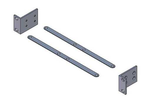 Rent to own Sonance - RACK MOUNT BRACKET - Rack Mount Bracket for 2-100 & 2-150 Amplifiers (Each) - Black