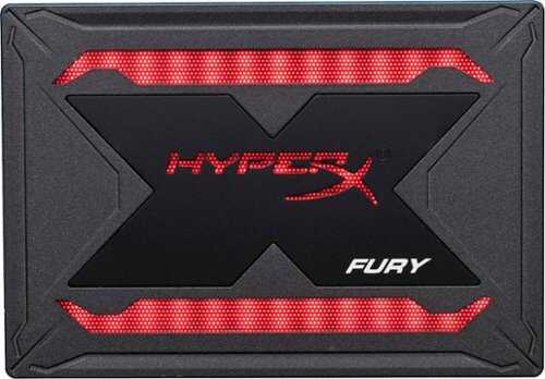 Rent to own HyperX - FURY 480GB Internal SATA Solid State Drive with Multi-color RGB Lighting