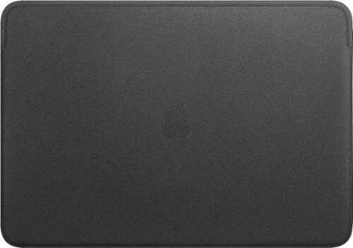 Rent to own Apple - Leather Sleeve for 16-inch MacBook Pro - Black