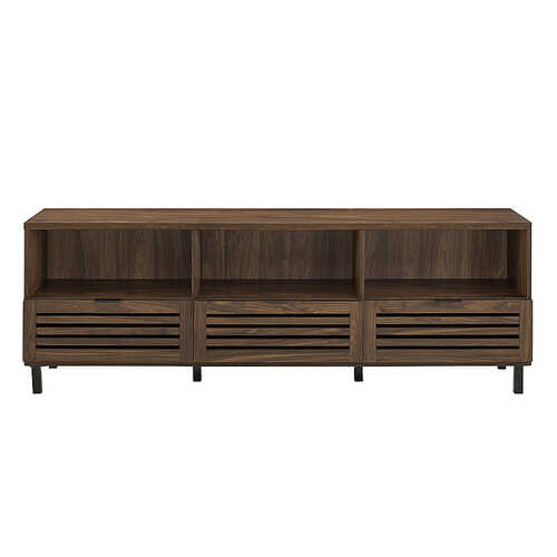 Rent to own Walker Edison - Jackson TV Stand Cabinet for Most Flat-Panel TVs Up to 78" - Dark Walnut