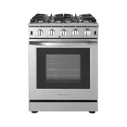 Rent to own Insignia™ - 3.7 Cu. Ft. Freestanding Gas Range for RVs - Stainless Steel