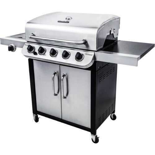 Rent to own Char-Broil - Performance Gas Grill - Stainless Steel/Black