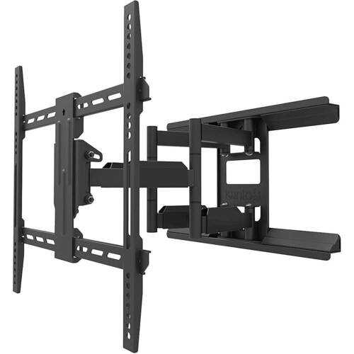 Rent to own Kanto - Full-Motion TV Wall Mount for Most 34" - 65" TVs - Extends 17" - Black