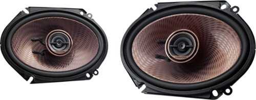 Rent to own Kenwood - 6" x 8" 2-Way Car Speaker - Black