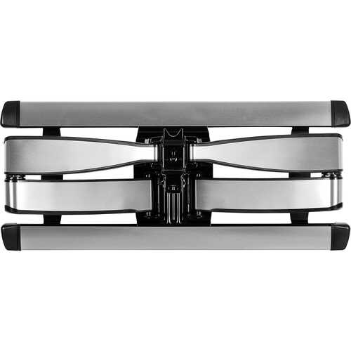 Rent to own Sanus - Premium Series Advanced Full-Motion TV Wall Mount for Most TVs 42"-90" up to 125 lbs - Silver Brushed Metal