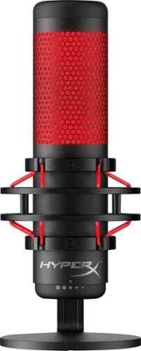 Rent to own HyperX - QuadCast Wired Multi-Pattern USB Electret Condenser Microphone