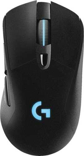 Rent to own Logitech - G703 (Hero) Wireless Optical Gaming Mouse - Black