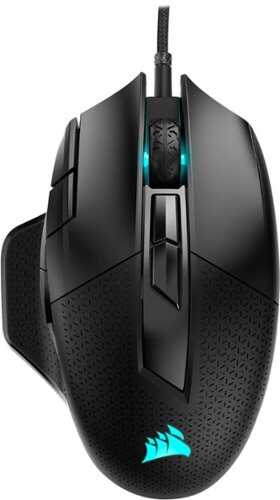 Rent to own CORSAIR - NIGHTSWORD RGB FPS/MOBA Wired Optical Gaming Mouse - Black