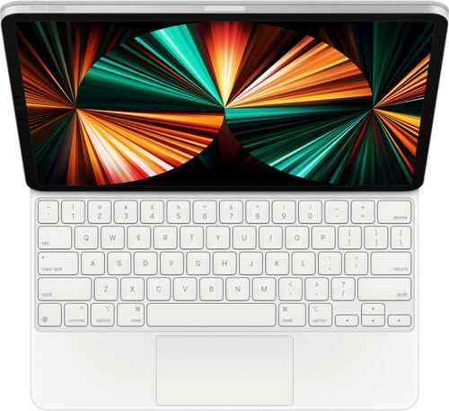 Rent to own Apple - Magic Keyboard for 12.9-inch iPad Pro (3rd, 4th, or 5th Generation) - White