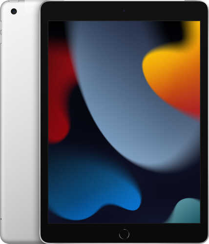 Apple - 10.2-Inch iPad (Latest Model) with Wi-Fi + Cellular - 256GB - Silver