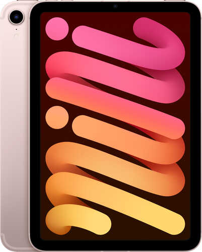 Apple - iPad mini (Latest Model) with Wi-Fi + Cellular - 64GB - Pink