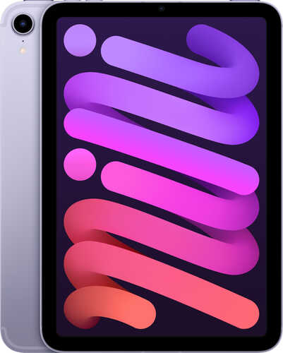 Apple - iPad mini (Latest Model) with Wi-Fi + Cellular - 64GB - Purple (AT&T)