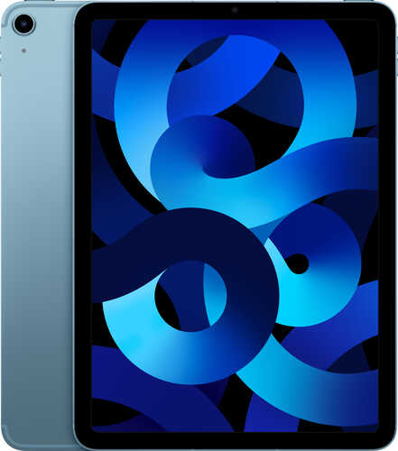 Rent to own Apple - 10.9-Inch iPad Air - Latest Model - (5th Generation) with Wi-Fi + Cellular - 256GB (AT&T) - Blue