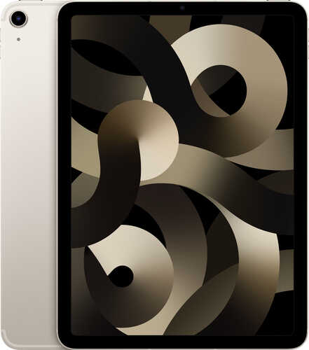 Rent to own Apple - 10.9-Inch iPad Air - Latest Model - (5th Generation) with Wi-Fi + Cellular - 64GB (Verizon) - Starlight