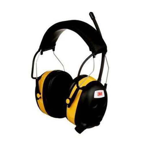 Rent to own 3M - WorkTunes AM/FM Hearing Protector - Black/Yellow