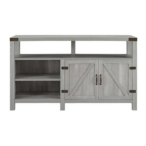 Rent to own Walker Edison - TV Cabinet for Most Flat-Panel TVs Up to 60" - Stone Gray