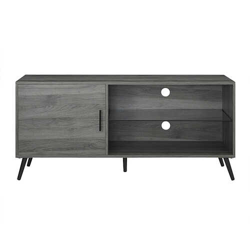 Rent to own Walker Edison - TV Cabinet for Most Flat-Panel TVs Up to 56" - Slate Gray
