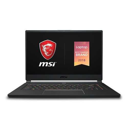 Rent to own MSI - 15.6" Gaming Laptop - Intel Core i7 - 16GB Memory - NVIDIA GeForce RTX 2060 - 512GB Solid State Drive - Matte Black With Gold Diamond Cut