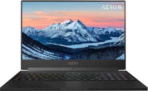 Rent to own GIGABYTE - AERO 15.6" Gaming Laptop - Intel Core i7 - 16GB Memory - NVIDIA GeForce RTX 2060 - 512GB Solid State Drive - Black