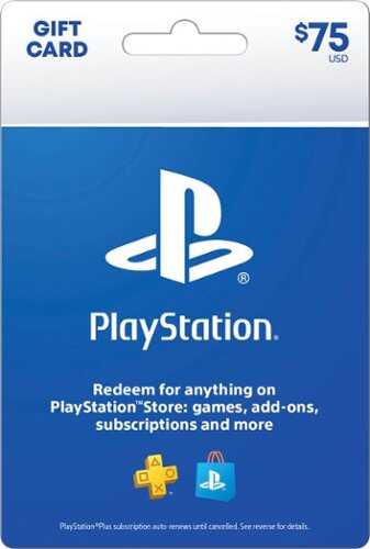 Rent to own Sony - PlayStation Store $75 Gift Card