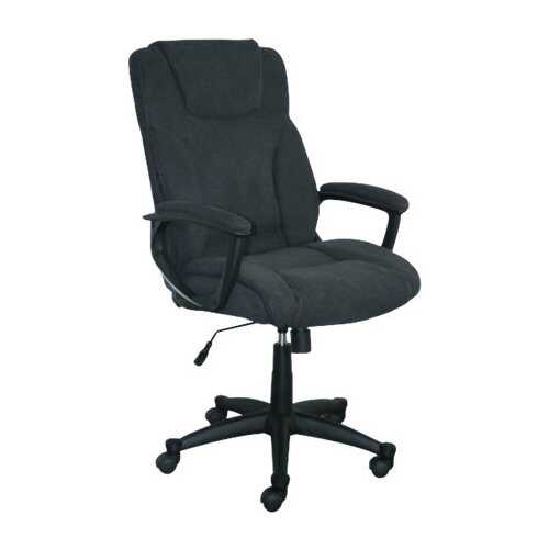 Rent to own Serta - Hannah II 5-Pointed Star Microfiber Executive Chair - Black